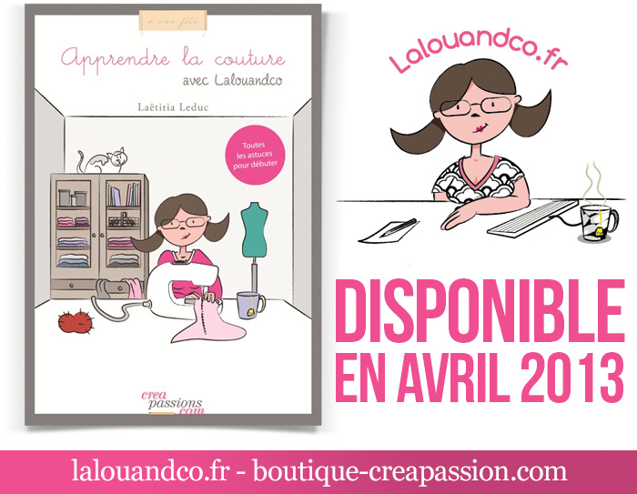 livre de couture lalouandco - apprendre à coudre