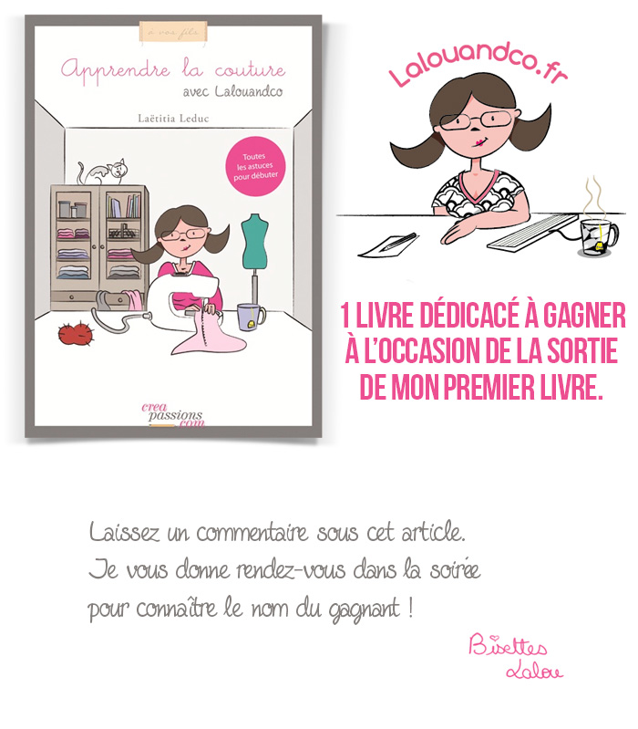 apprendre la couture avec Lalouandco - livre couture