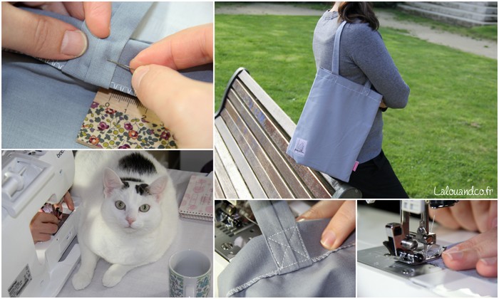 Apprendre la couture avec Lalouandco : le tote bag (projet à coudre & concours)