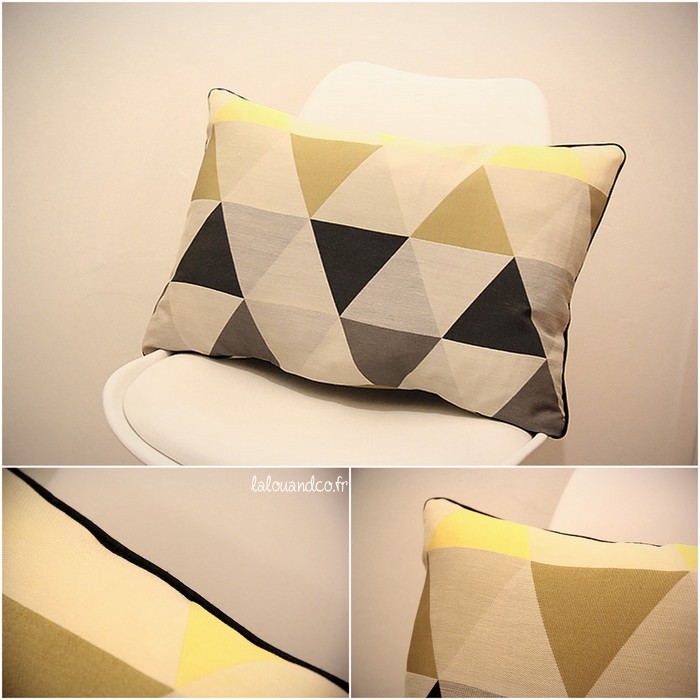 Mon coussin d’inspiration scandinave ▲▲▲