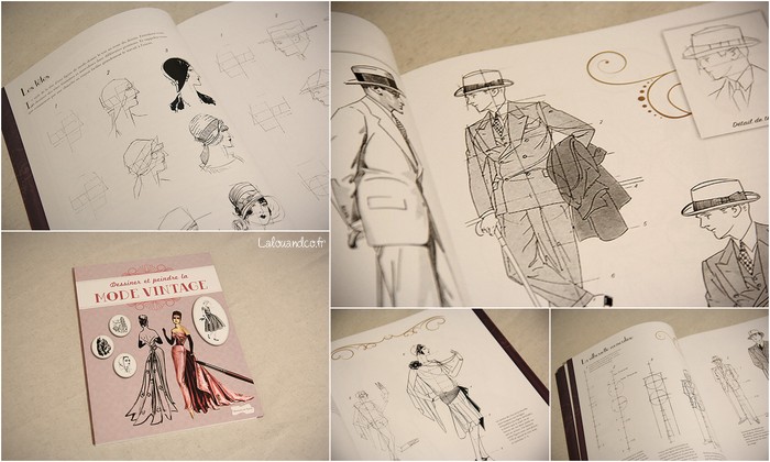 Dessiner et peindre la mode vintage [concours] + EDIT