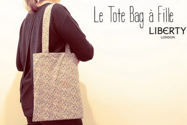 Mon tote bag à fille en Liberty Betsy