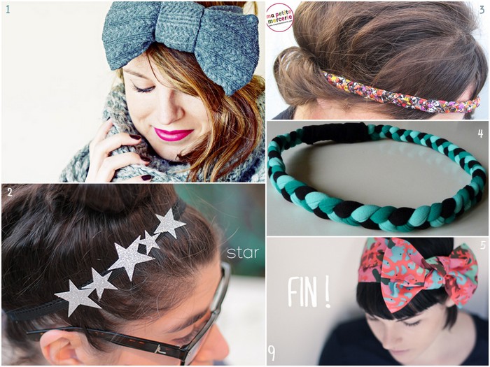 Headbands, ma sélection DIY !