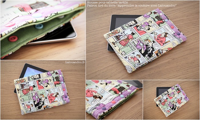 Patrons de housses et pochettes pour kindle, Ipad, Nook, - Couture Stuff