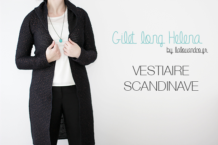 Le gilet long Helena • Vestiaire Scandinave