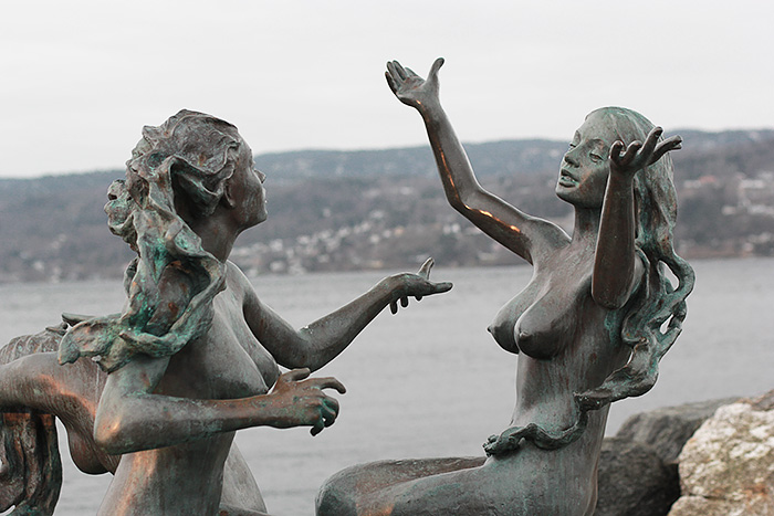 drobak-norvege-scandinavie-statues