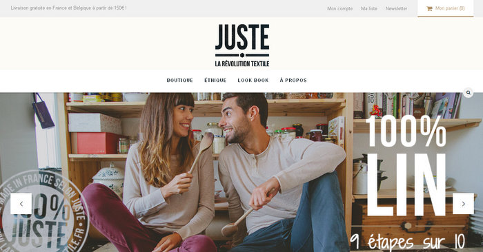 Juste, la révolution textile : 100% Made in France