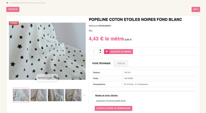 Bennytex-popeline-coton-etoiles-pas-chere