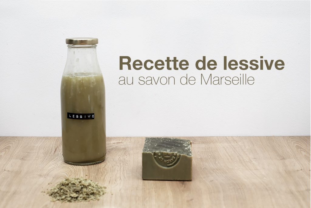 Recette de lessive maison au savon de Marseille