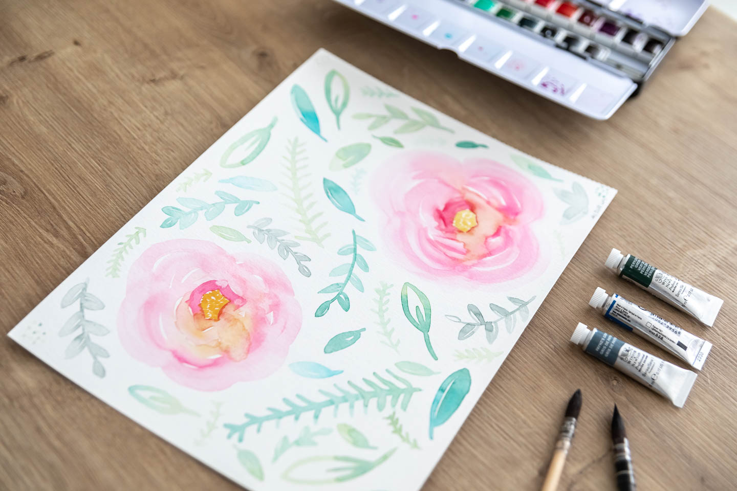 Bien choisir son papier pour débuter à l'aquarelle - Aline Imagine -  Aquarelle